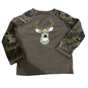 Bass Pro Shops EUC Toddler Boy Camo Shirt